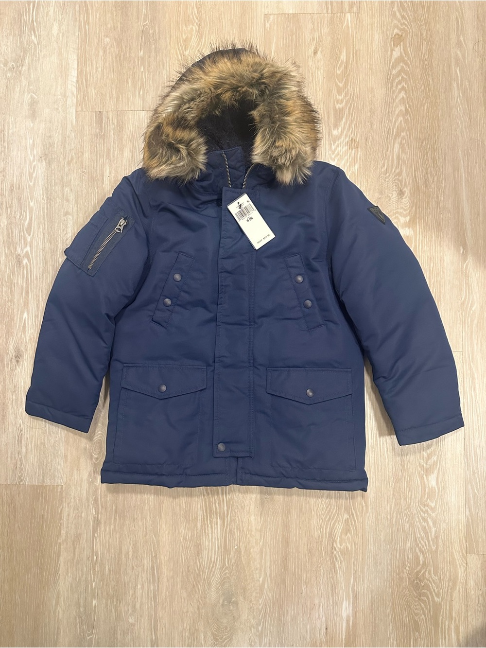 Polo Ralph Lauren Boy’s Water Resistant Down Parka Coat, Size S(8)